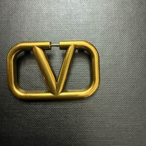 Brand new Valentino  Gold Logo brooch